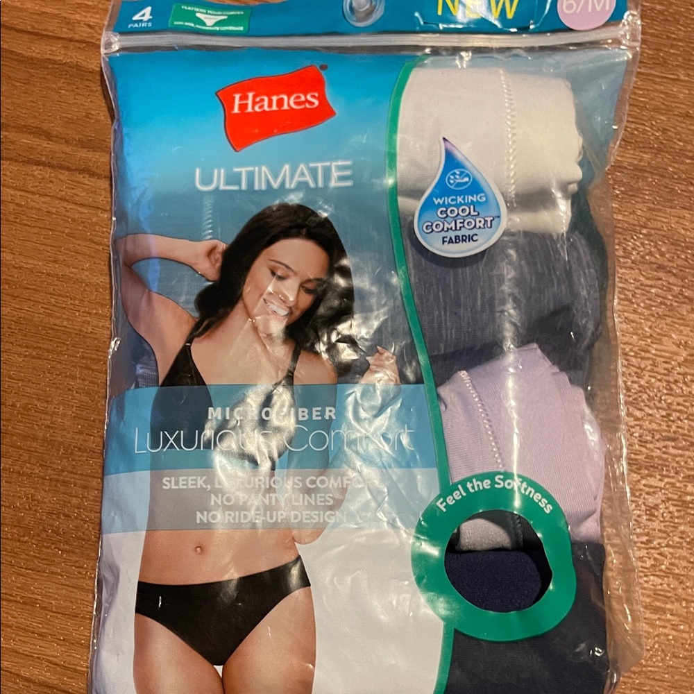 3/$15. NWT Hanes microfiber 6/M